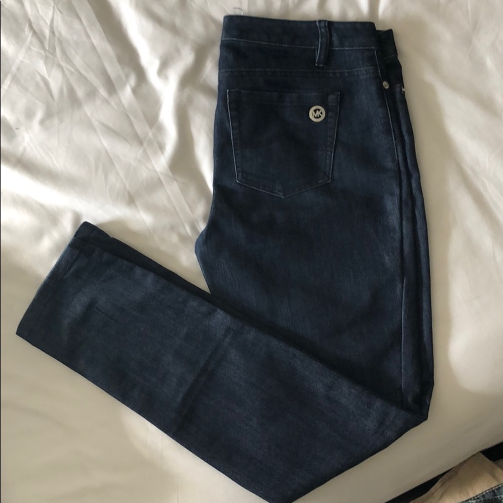 Michael Kors dark wash jeans size 4